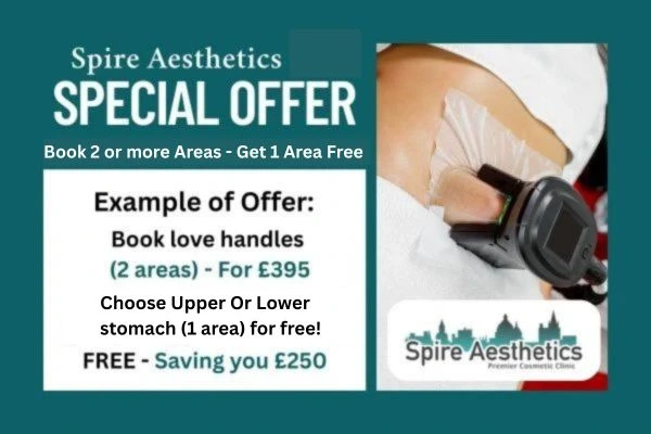 Fat Freezing Promotion Brentford from Spire Aesthetics - Book Today!