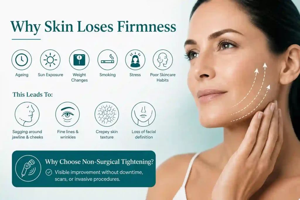 What Makes Skin Lose Firmness and Why Do People Seek Non-Surgical Tightening Brentford?