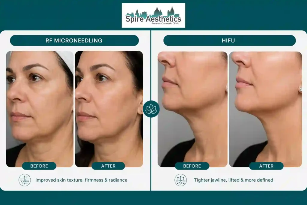 Can RF Microneedling and HIFU Be Combined Brentford?